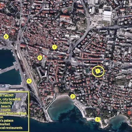 ☆beach Centar Large Stylish With Terrace * Split